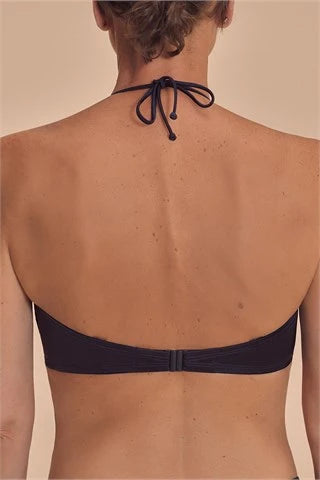 Lazio Wire-Free Bikini Top - Navy