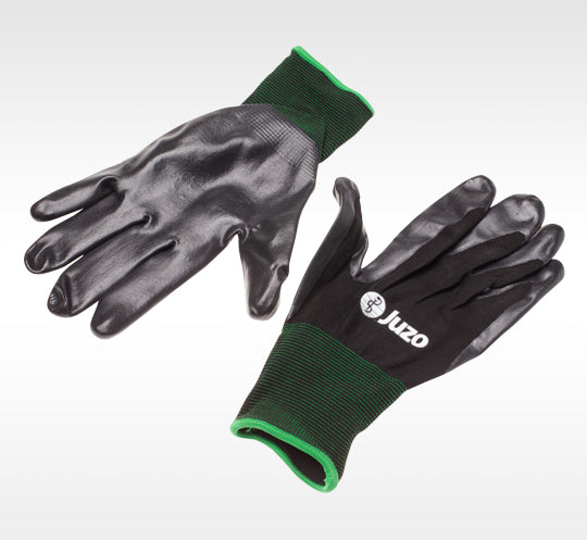 Donning gloves for Compression Stockings & Arm sleeves