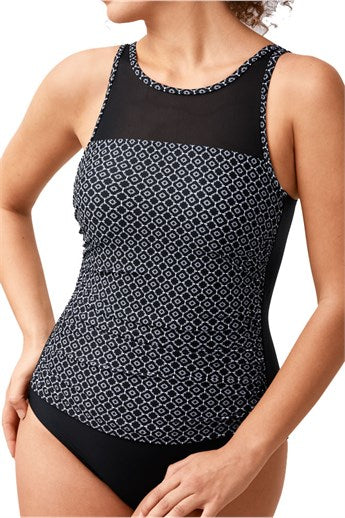 Mastectomy One Piece Bathing Suit