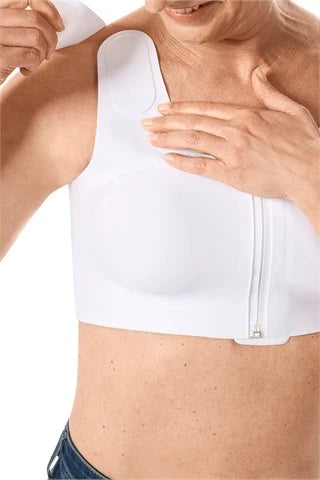 LymphFlow Wire-Free Front Closure Bra