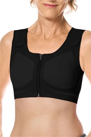 LymphFlow Wire-Free Front Closure Bra