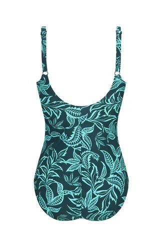 Salerno One Piece Swimsuit - Deep Emerald/Light Jade