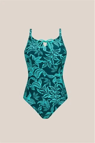 Salerno One Piece Swimsuit - Deep Emerald/Light Jade
