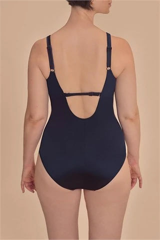 Lazio One Piece Swimsuit - dark blue/multi
