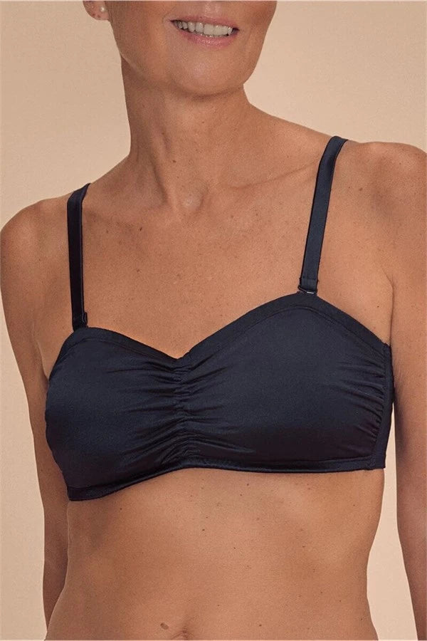 Lazio Wire-Free Bikini Top - Navy