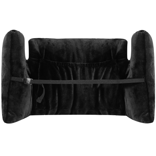 Cheer Collection Post Mastectomy Pillow - Post Surgery Chest Protection Pillow: Black