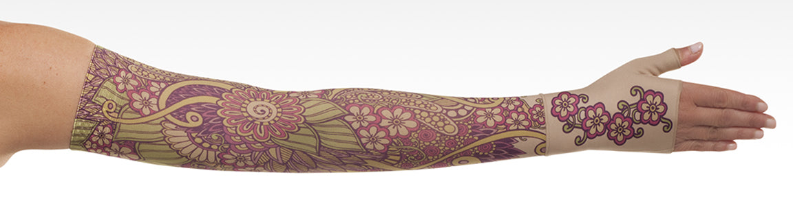 Juzo Soft Compression Sleeve Signature Prints 15-20 mmHg