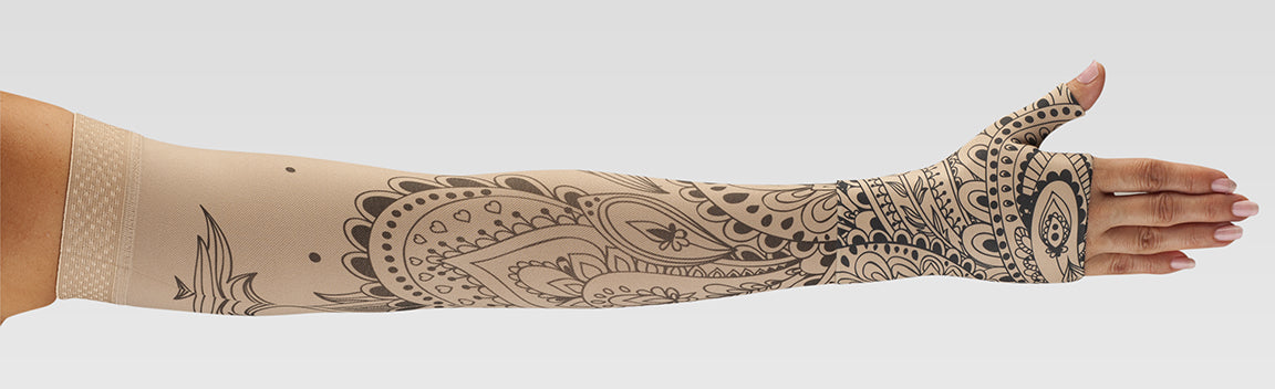 Juzo Soft Compression Sleeve Signature Prints 15-20 mmHg