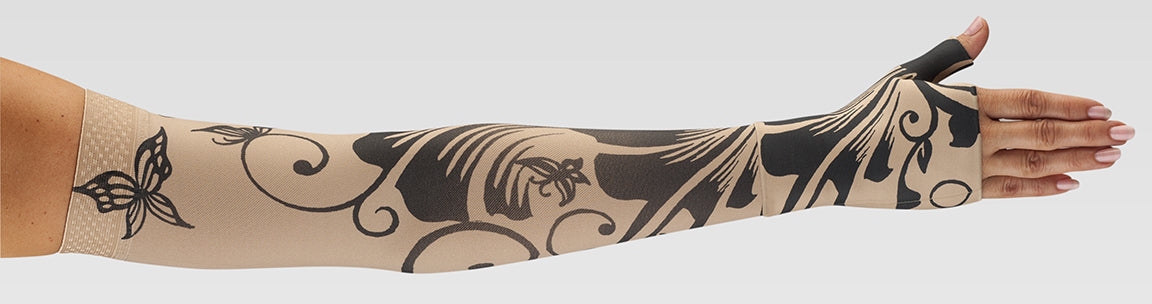 Juzo Soft Compression Sleeve Signature Prints 15-20 mmHg