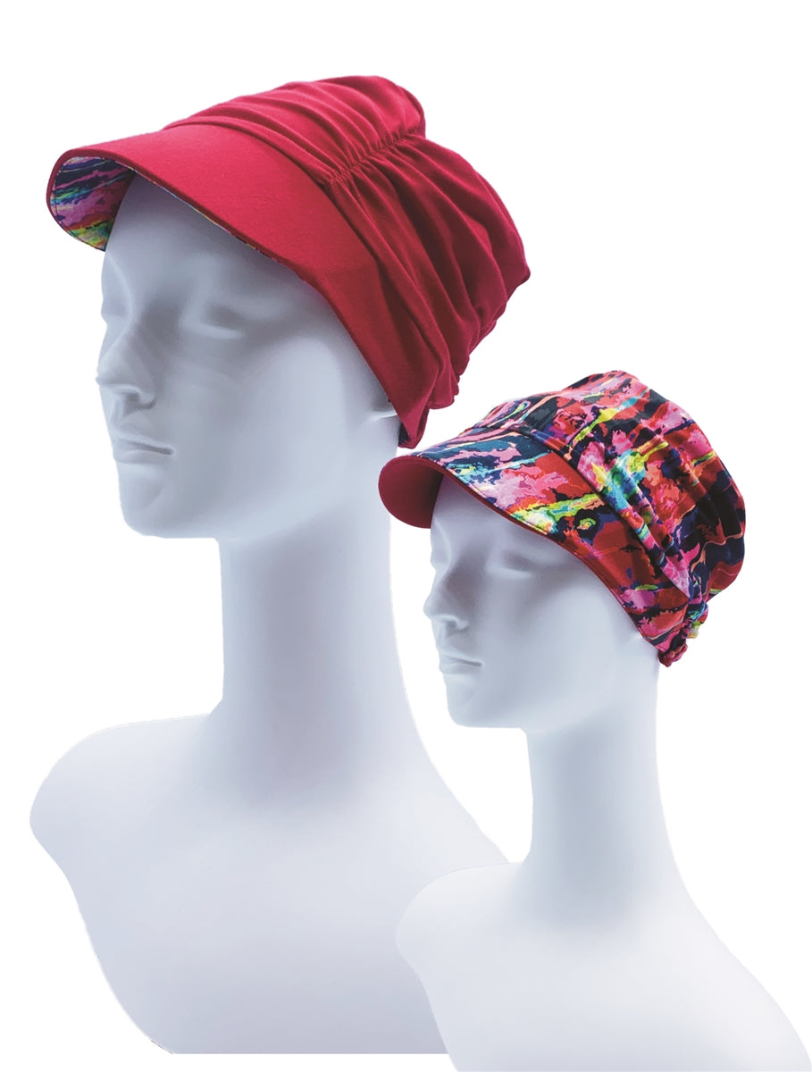 Tigerlilly Reversable Chemo Brimmed Hat