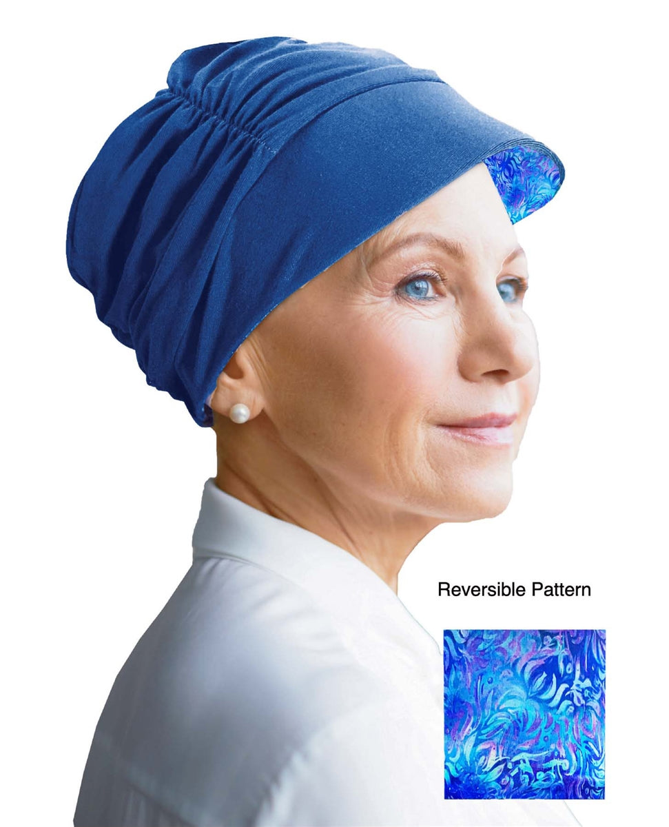 Tigerlilly Reversable Chemo Brimmed Hat