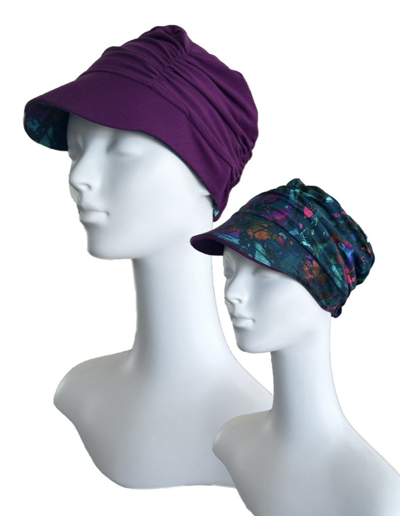 Tigerlilly Reversable Chemo Brimmed Hat