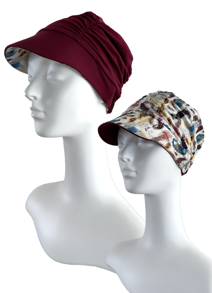 Tigerlilly Reversable Chemo Brimmed Hat