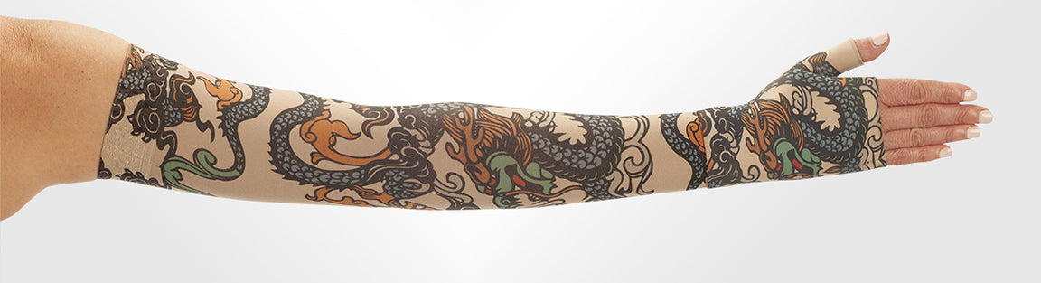 Juzo Soft Compression Sleeve Signature Prints 15-20 mmHg