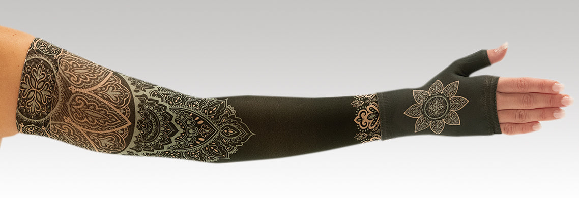 Juzo Soft Compression Sleeve Signature Prints 15-20 mmHg