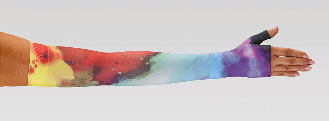 Juzo Soft Compression Sleeve Signature Prints 15-20 mmHg