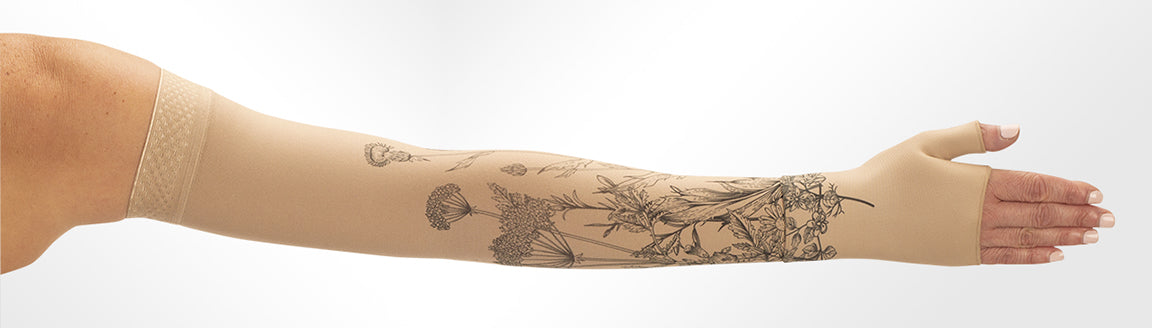 Juzo Soft Compression Sleeve Signature Prints 15-20 mmHg