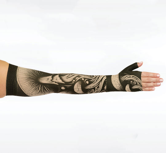 Juzo Soft Compression Sleeve Signature Prints 15-20 mmHg