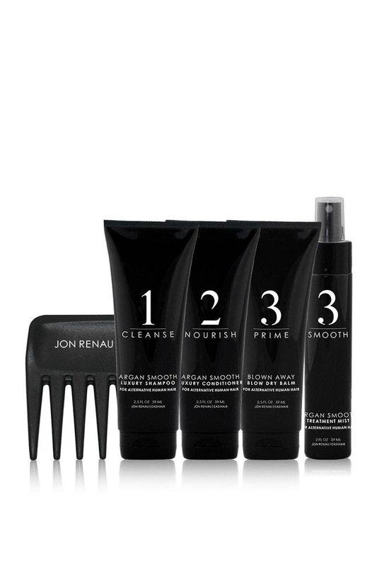 Human Hair Care System – 5pc Travel Kit